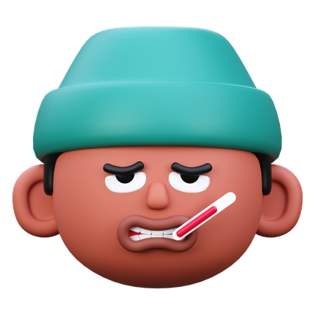Malade  3D Icon