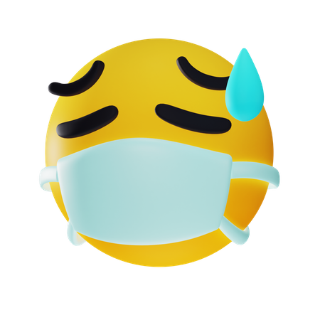 Malade  3D Icon