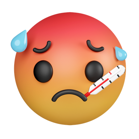 Malade  3D Icon