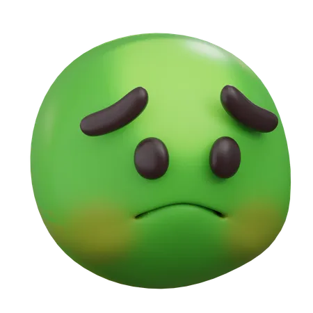 Emoji malade  3D Icon