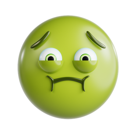 Emoji malade  3D Icon