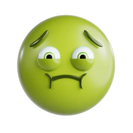 Emoji malade  3D Icon