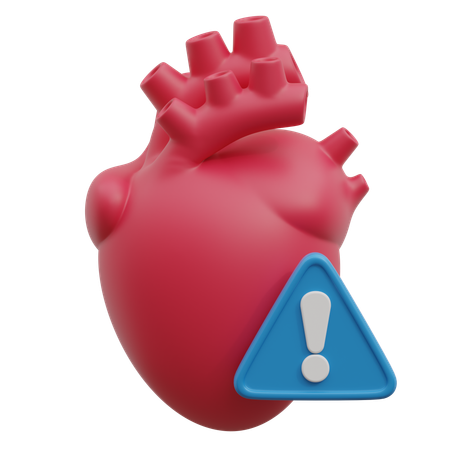 Maladie cardiaque péricardite  3D Icon