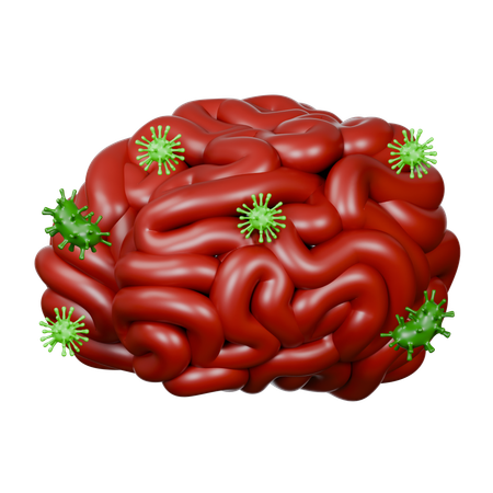 Maladies du cerveau  3D Icon