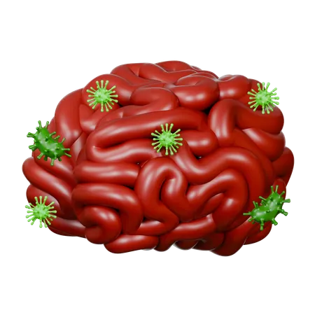 Maladies du cerveau  3D Icon
