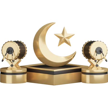 Malam Ramadan  3D Icon