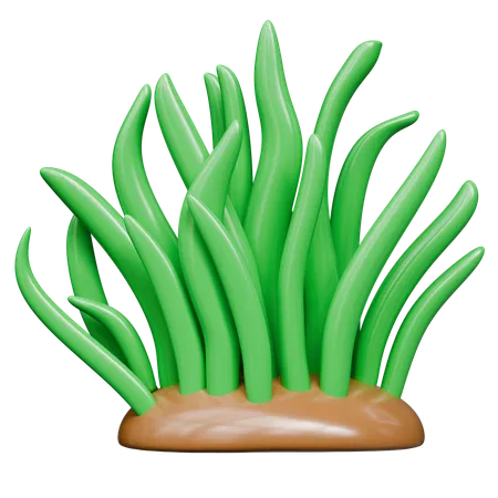 Malas hierbas  3D Icon