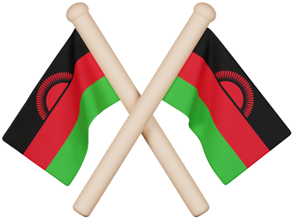 Malawi Flag  3D Icon