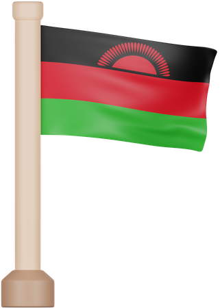 Malawi Flag  3D Icon