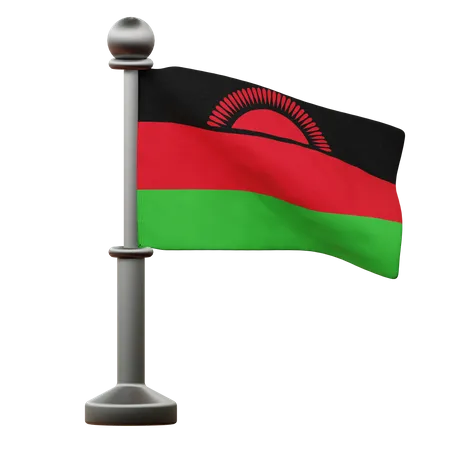 Malawi Flag  3D Icon
