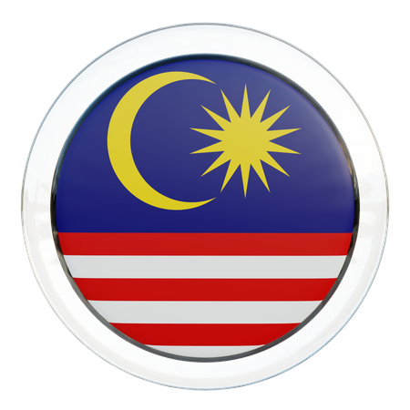 Malaysia Flag  3D Icon