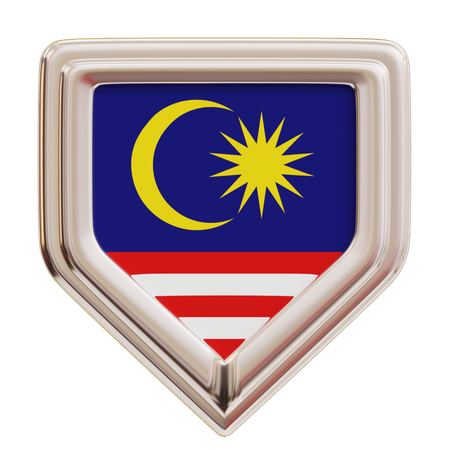 Malaysia Flag  3D Icon