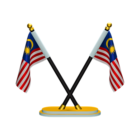 Malaysia Flag  3D Icon