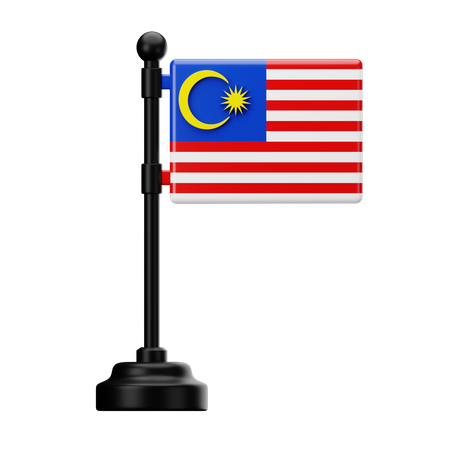 Malaysia Flag  3D Icon