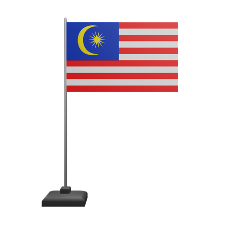 Malaysia Flag  3D Icon