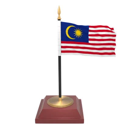 Malaysia flag  3D Icon