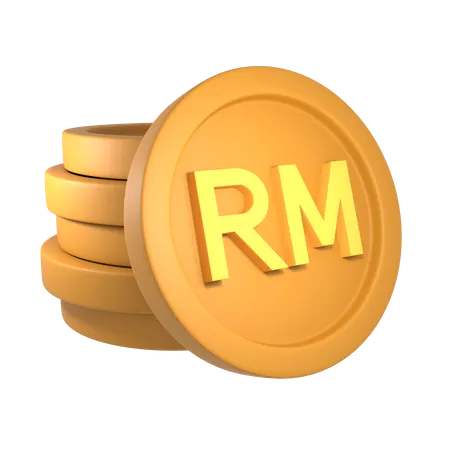 Malaysian ringgit  3D Icon