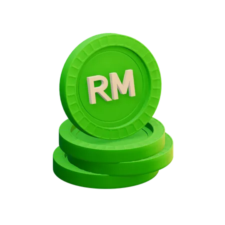 Malaysian ringgit  3D Icon