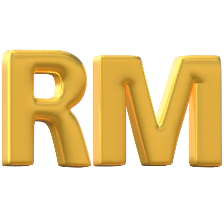 Malaysian Ringgit  3D Icon