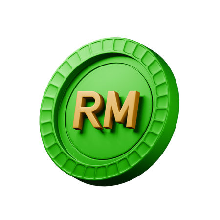 Malaysian ringgit  3D Icon