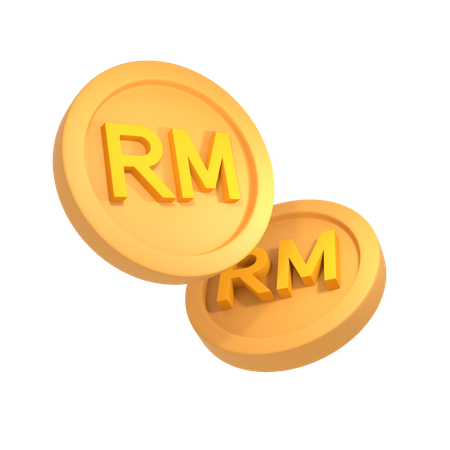 Malaysian ringgit  3D Icon