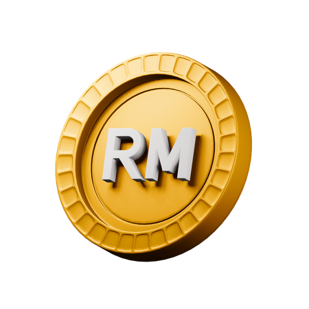Malaysian ringgit  3D Icon