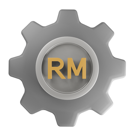 Malaysian ringgit Money Management  3D Icon