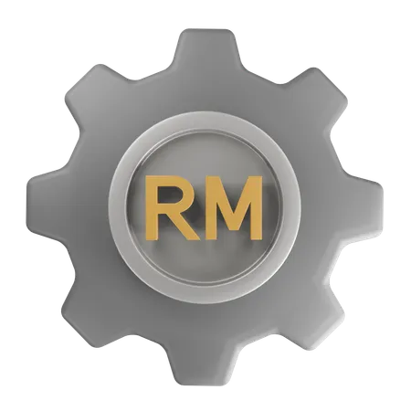 Malaysian ringgit Money Management  3D Icon