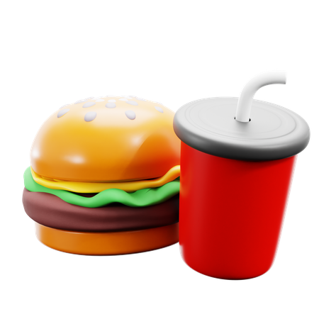 Malbouffe  3D Icon