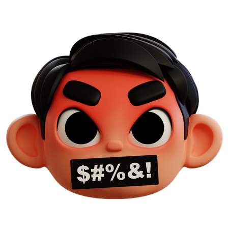 Maldición emoji  3D Icon