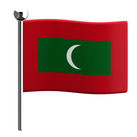 Maldives  3D Icon