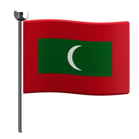 Maldives  3D Icon