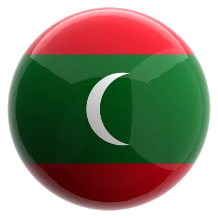 Maldives  3D Icon