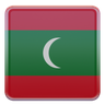 maldives flag 3d images