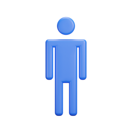 Male  3D Icon