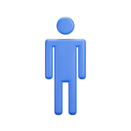 Male  3D Icon