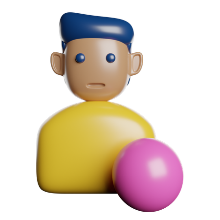 Male  3D Icon
