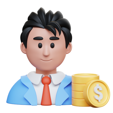 Male Advisor  3D Icon