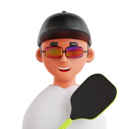 Male Athlete  3D Icon