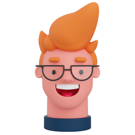 Male Avatar  3D Icon