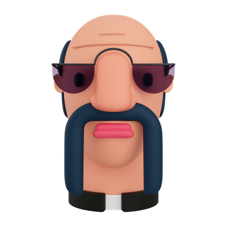 Male Avatar  3D Icon