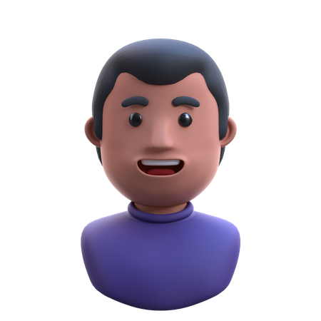 Male Avatar  3D Icon