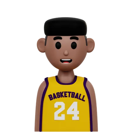 Male Basketball Player  3D Icon