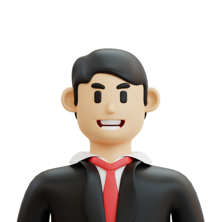 Male Businessman  3D Icon