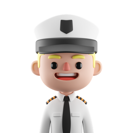 Male Caption  3D Icon