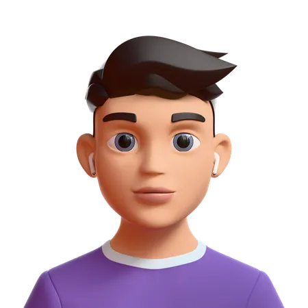 Male Characters  3D Icon