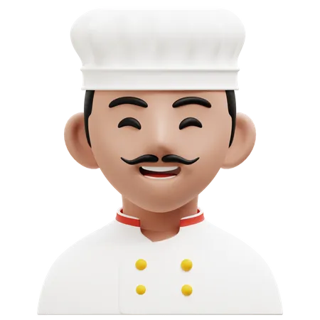 Male Chef  3D Icon