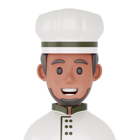 Male Chef  3D Icon