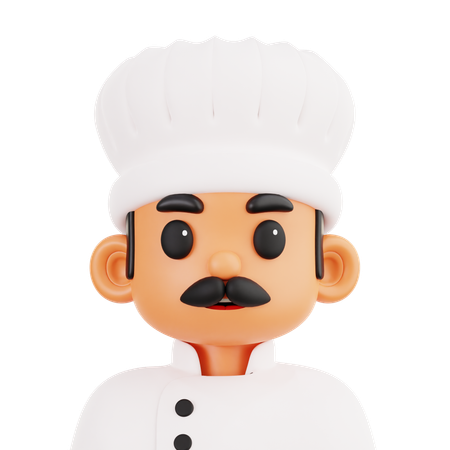 Male Chef  3D Icon