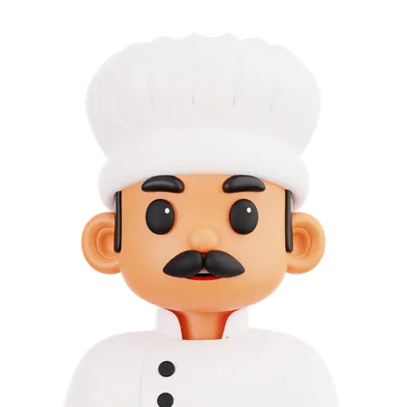 Male Chef  3D Icon